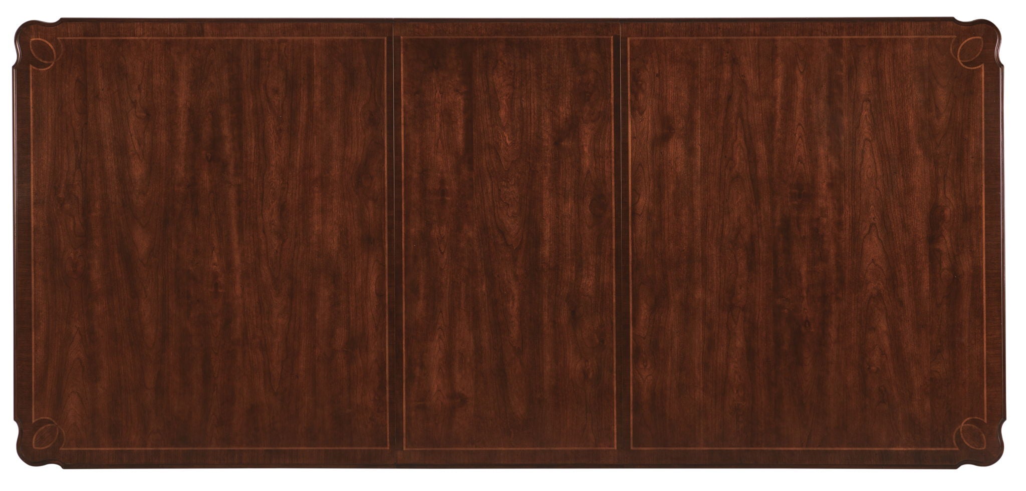 Charleston - Rectangle Leg Dining Table With 2-22" leaves - Dark Brown