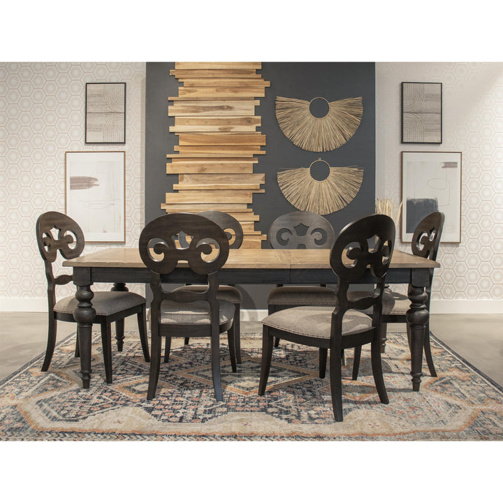 Mix-N-Match Chairs - Scroll Upholstered Side Chair (Set of 2)