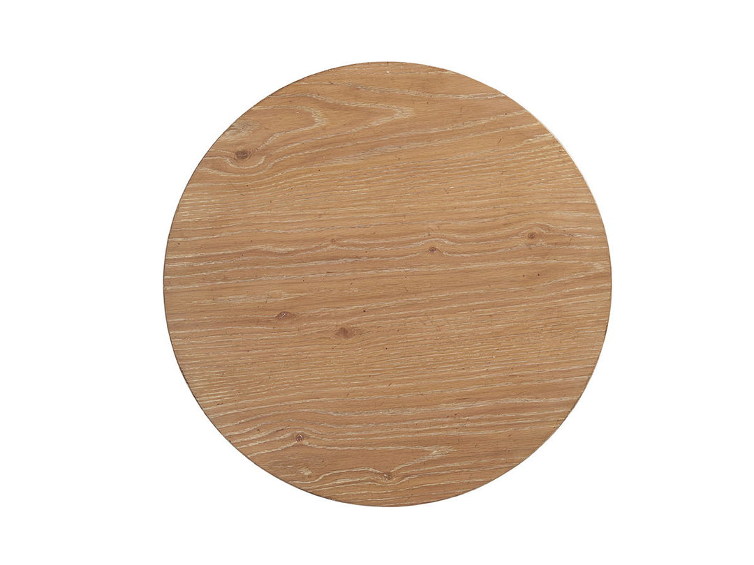 Los Altos - Flemming Round End Table - Light Brown