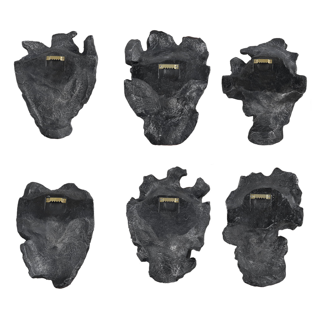 Self-Portrait - Metallic Wall Decor (Set of 6)