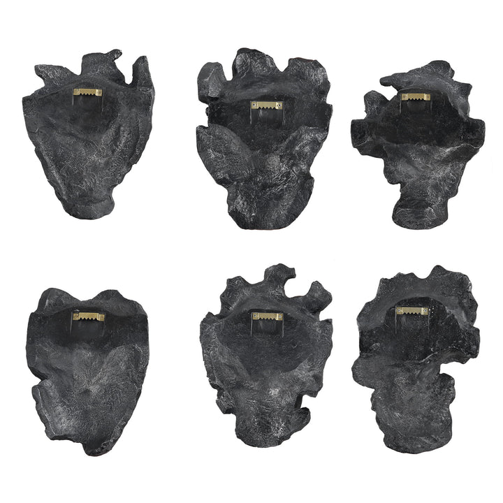 Self-Portrait - Metallic Wall Decor (Set of 6)