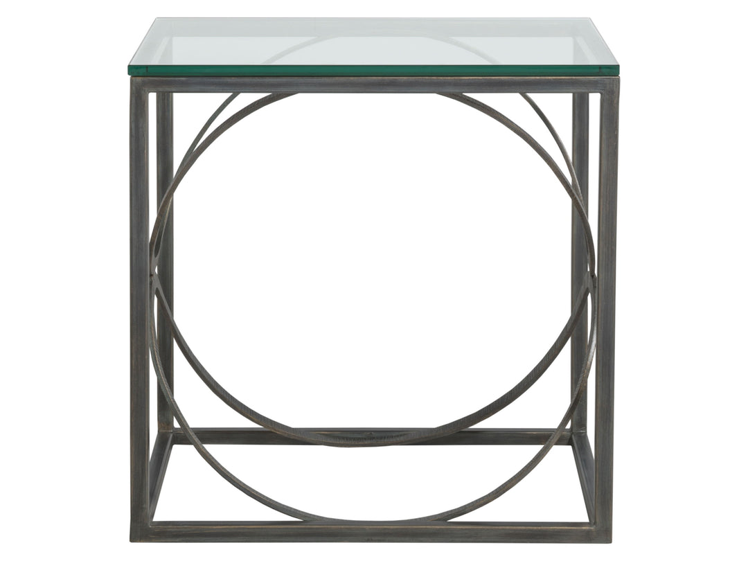 Metal Designs - Ellipse Rectangular End Table