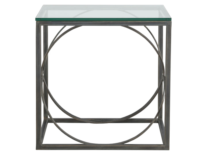 Metal Designs - Ellipse Rectangular End Table