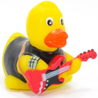 Guitar Player Rubber Duck 