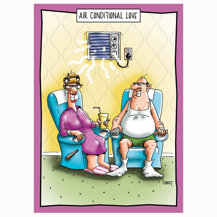 Air Conditional Love | Funny Anniversary Card