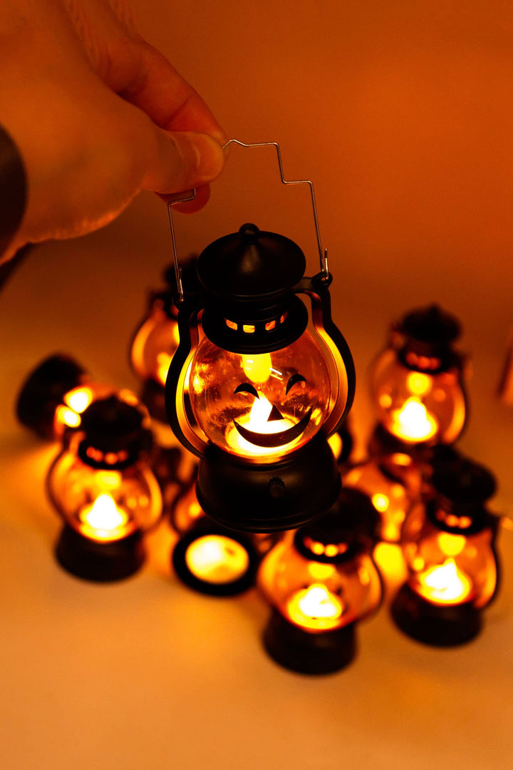Halloween Pumpkin Head Led Jack O' Lantern With Display Box: ASSORTED / ONE SIZE