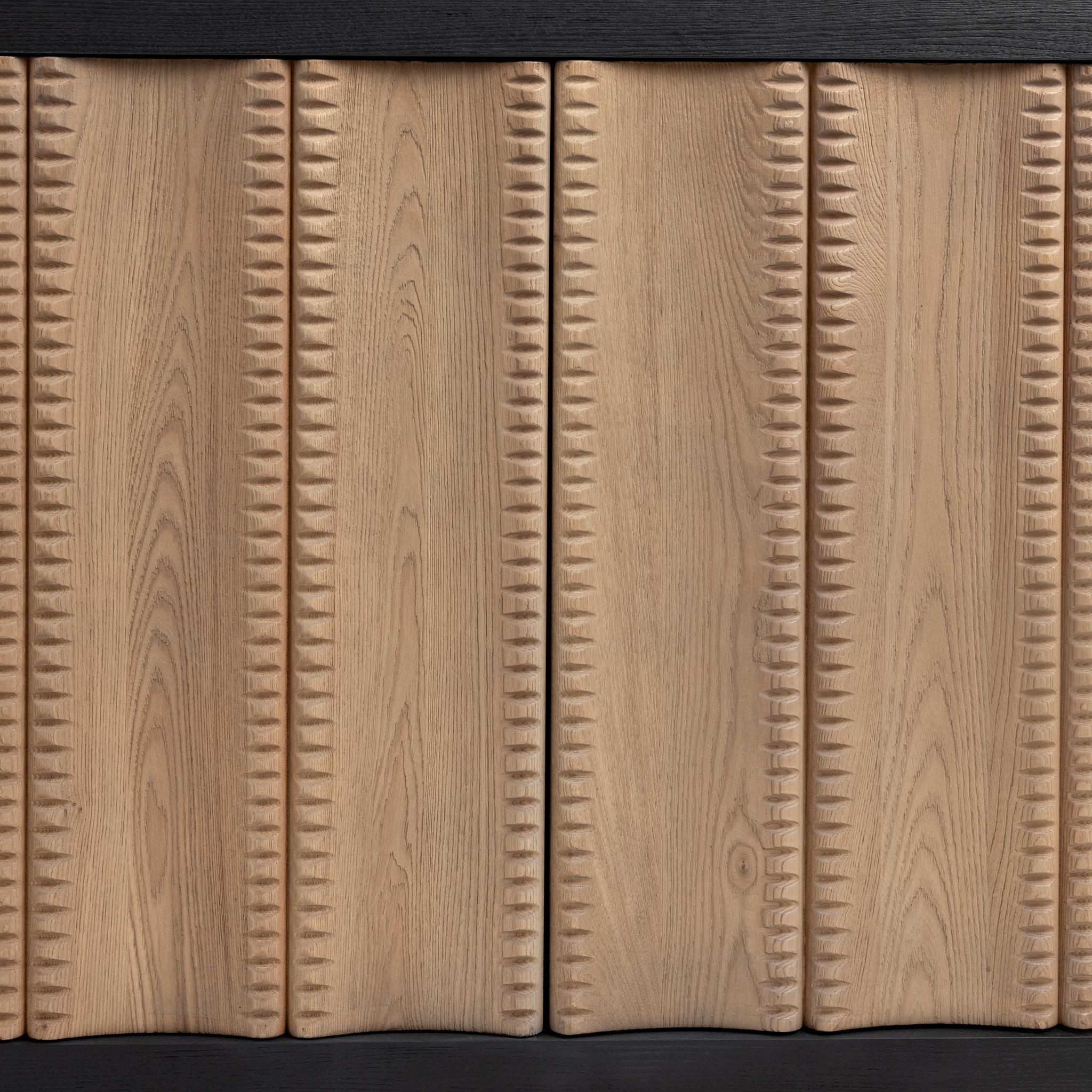 Ellison - 4 Door Cabinet - Shoreline Noir