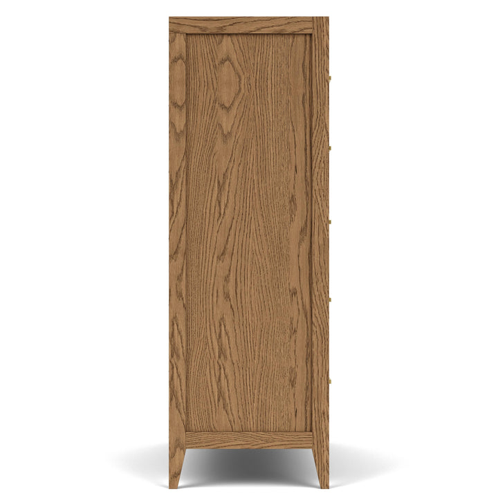 Halbrooke - Five Drawer Chest - Light Brown