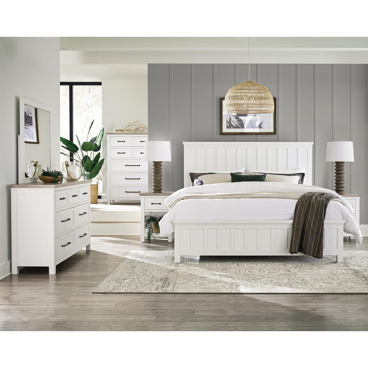 Cora - Two Drawer Nightstand - White