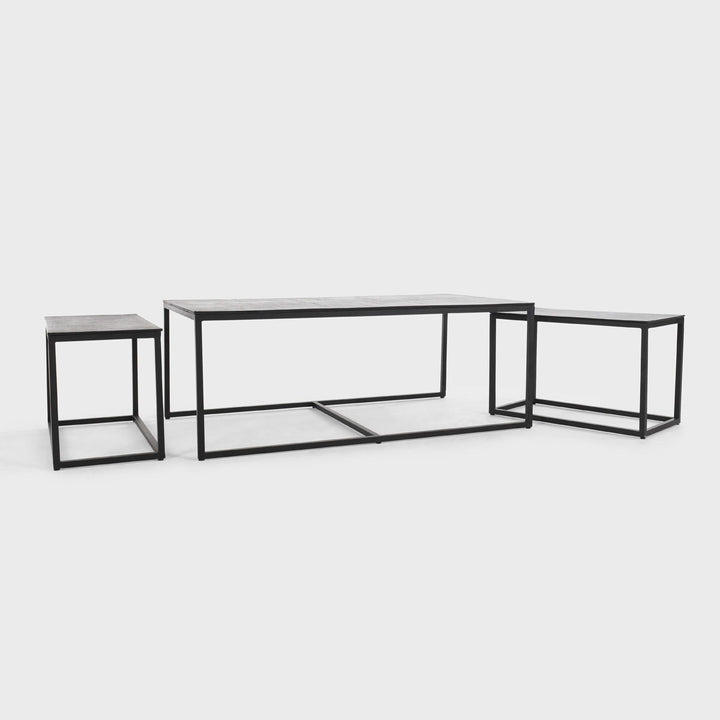 Buckley - Coffee Table (Set of 3) - Dark Antique
