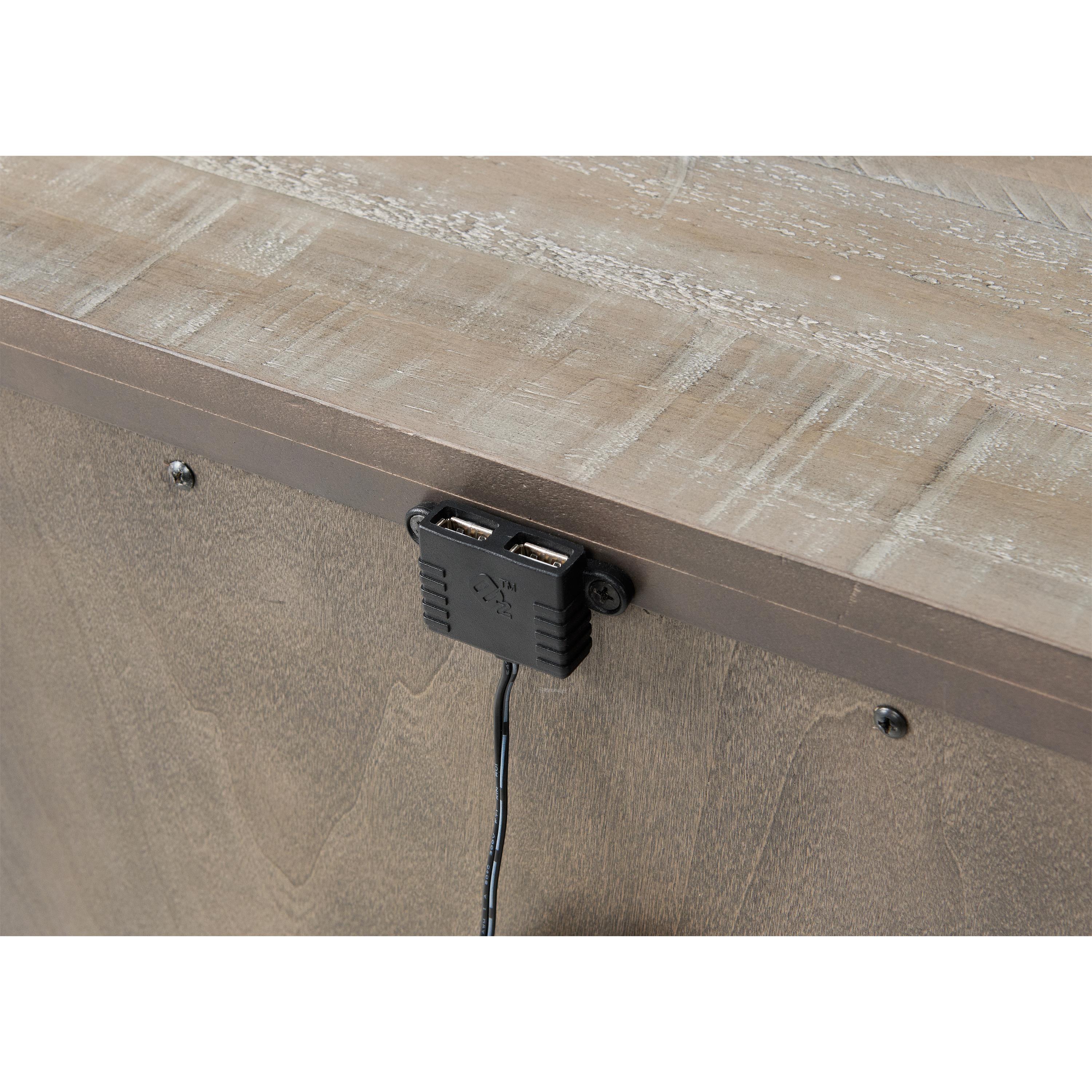 Intrigue - 3 Drawer Nightstand - Light Brown