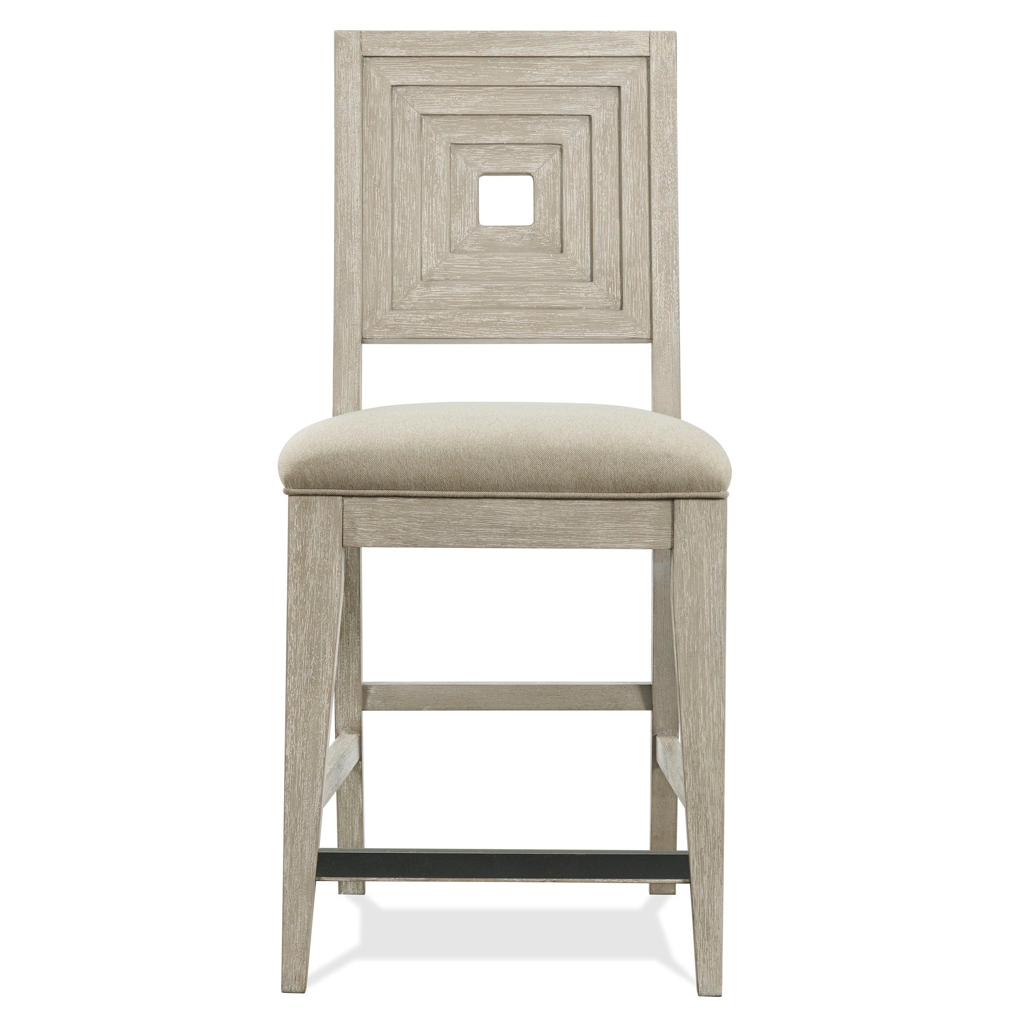 Cascade - Upholstered Wooden Back Counter Stool (Set of 2) - Dovetail