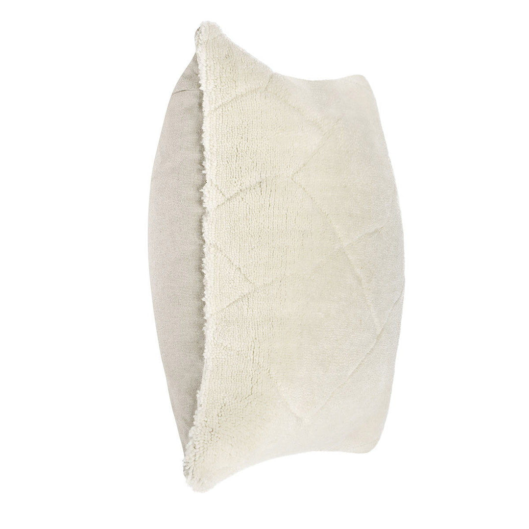 Renewed - 22" x 22" RN Mercer Pillow - Ivory
