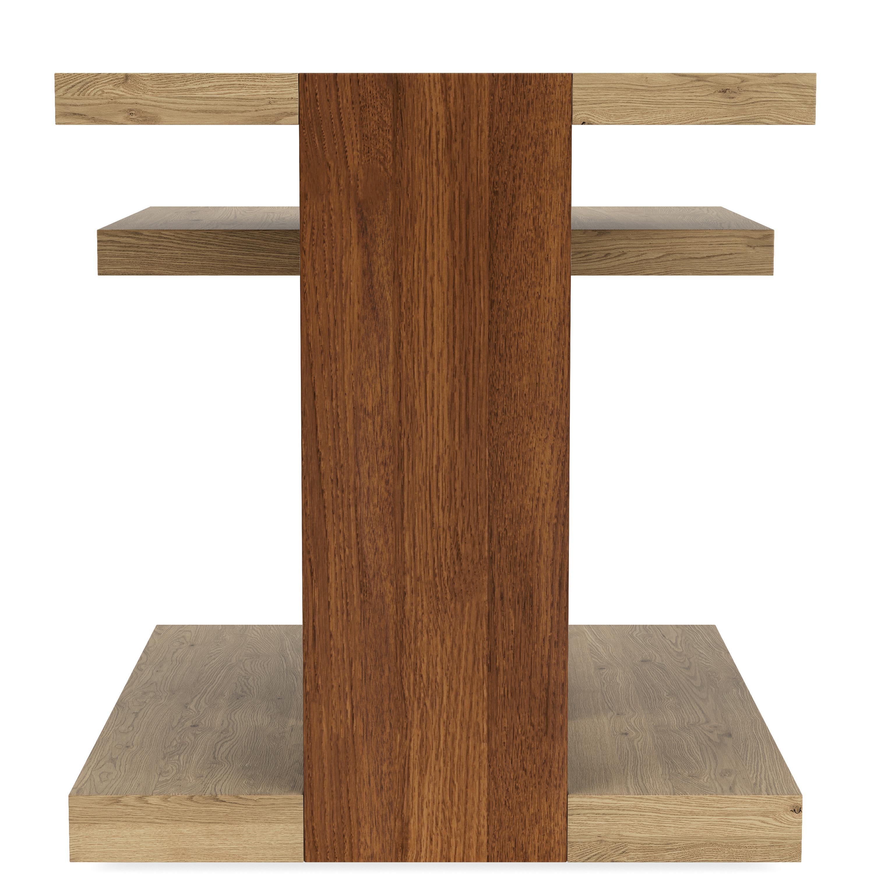 Truett - End Table - Light Brown
