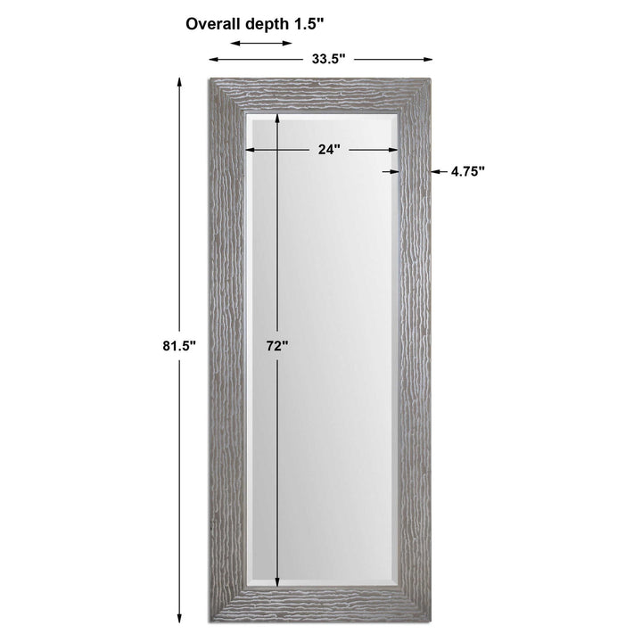Amadeus - Large Mirror - Silver