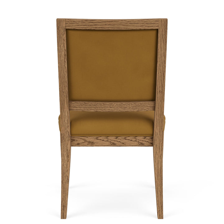 Halbrooke - Upholstered Back Arm Chair (Set of 2) - Light Brown