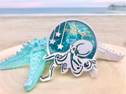 Customizable Octopus Magnet/Ornament | Christmas Ornament: Ornament