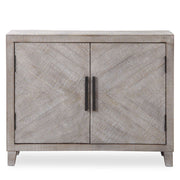 Adalind - Washed Accent Cabinet - White Washed