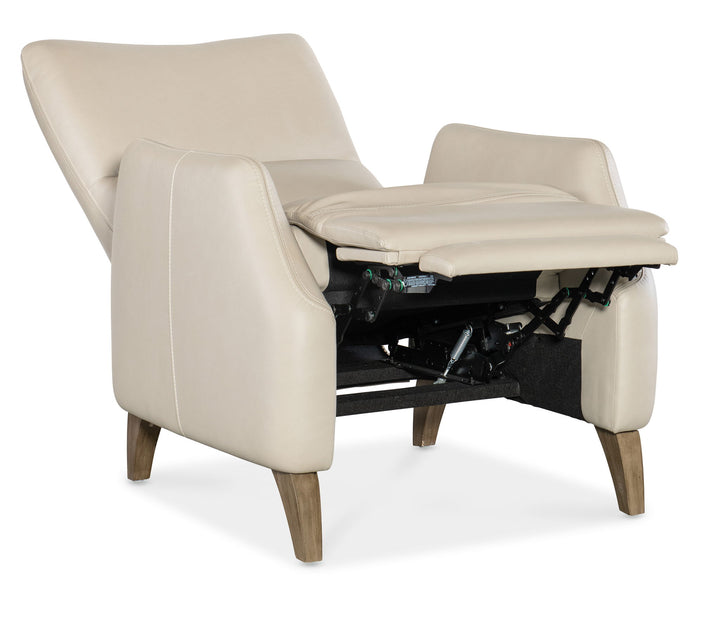 Rumero - Press Back Recliner - White