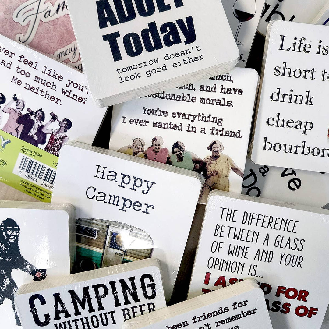 Coaster Paper 6pk Alexa Skip to Friday