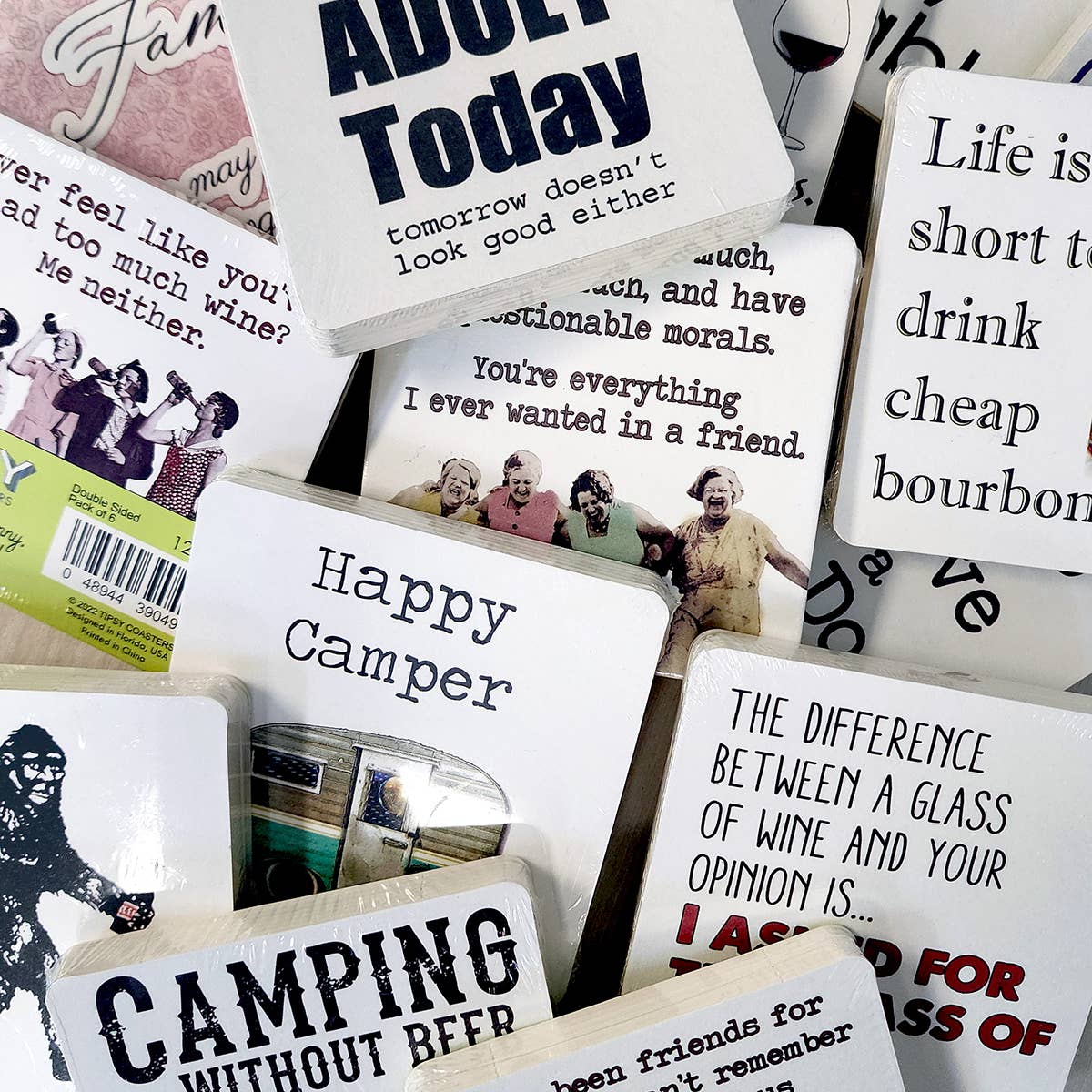 Coaster Paper 6pk Alexa Skip to Friday