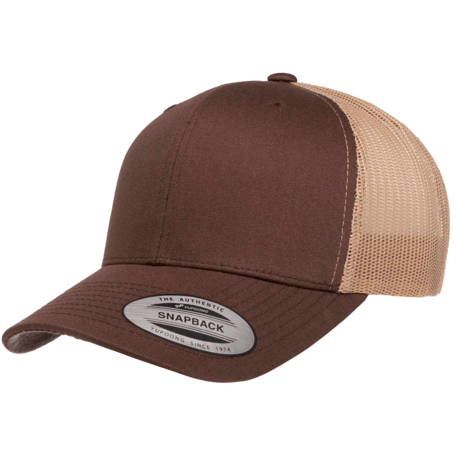 Fuck Around And Find Out | Leather Patch Hat: Camo / Black