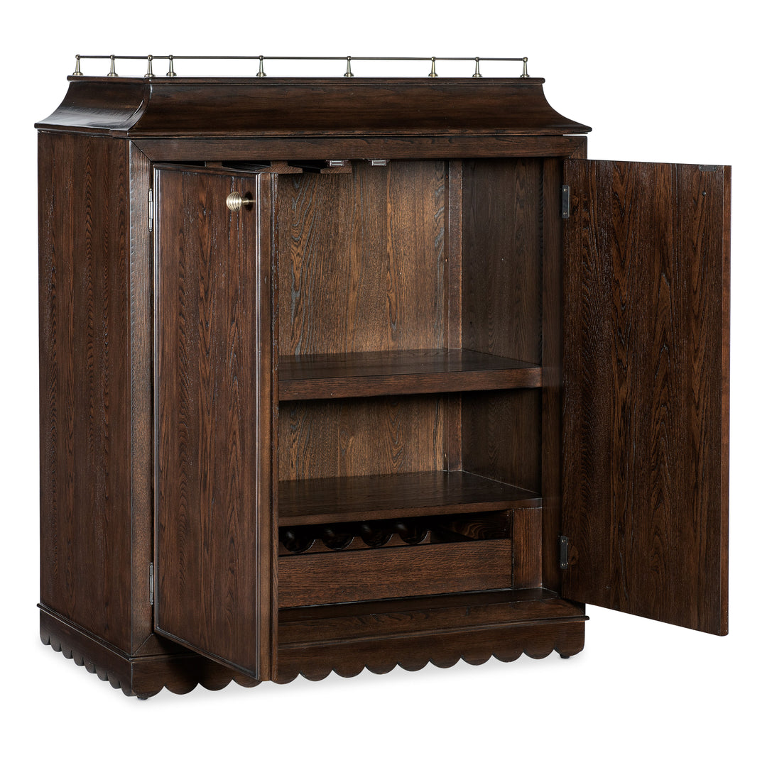 Commerce And Market - Dukes Bar Cabinet - Dark Brown