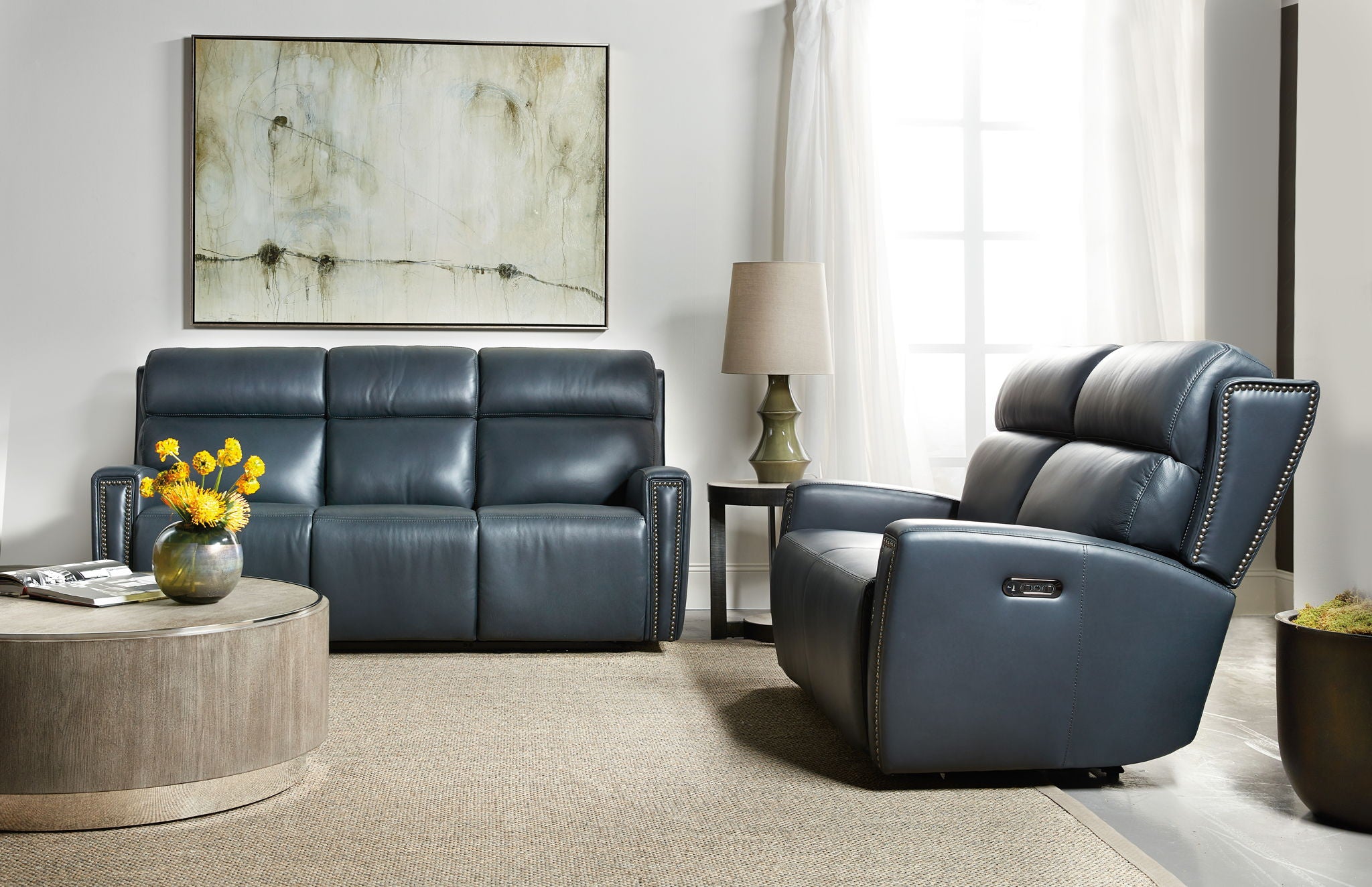 MS - Ruthe Zero Gravity Power Sofa With PH & Hidden Console