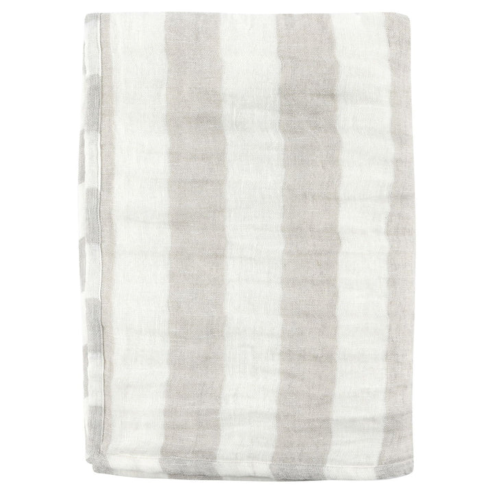 Throws - TC Atwater Throw - Ivory / Gray