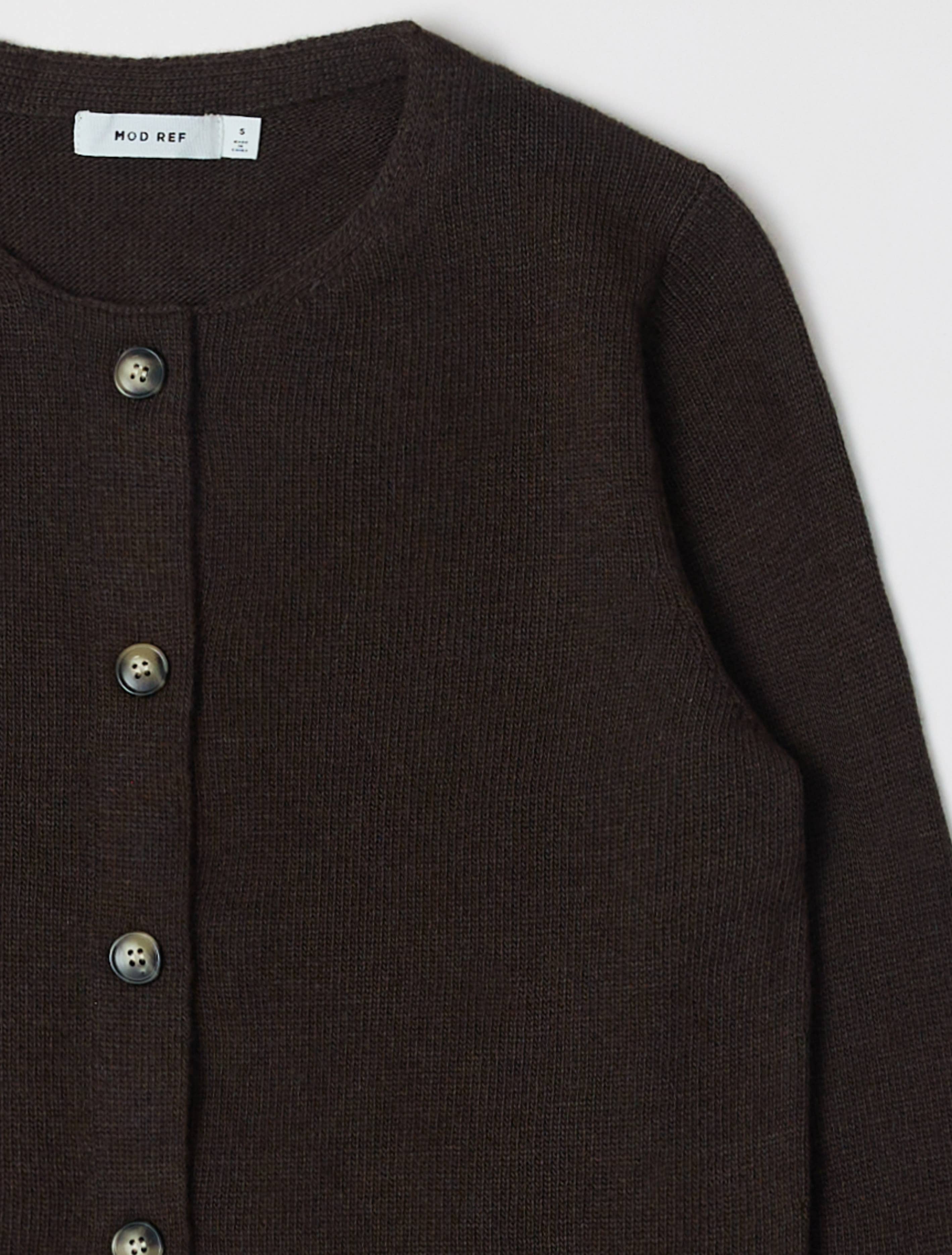 The Molly Cardigan | Lightweight Cropped Cardigan: HEATHER GREY / MEDIUM
