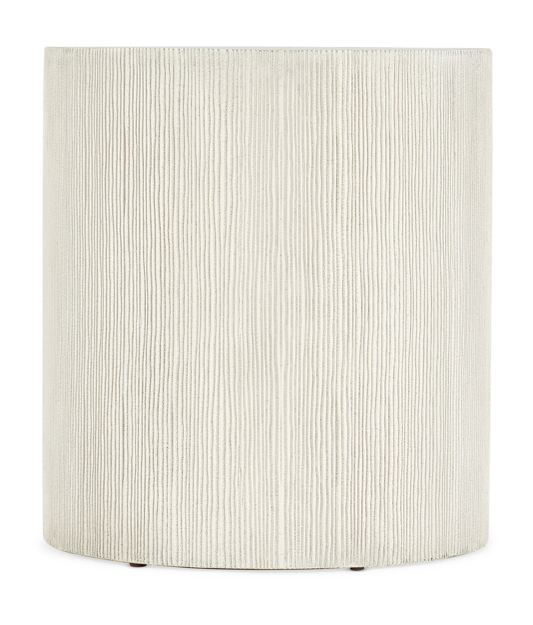 Serenity - Swale Round Side Table - White