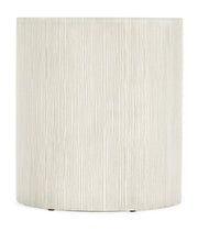 Serenity - Swale Round Side Table - White