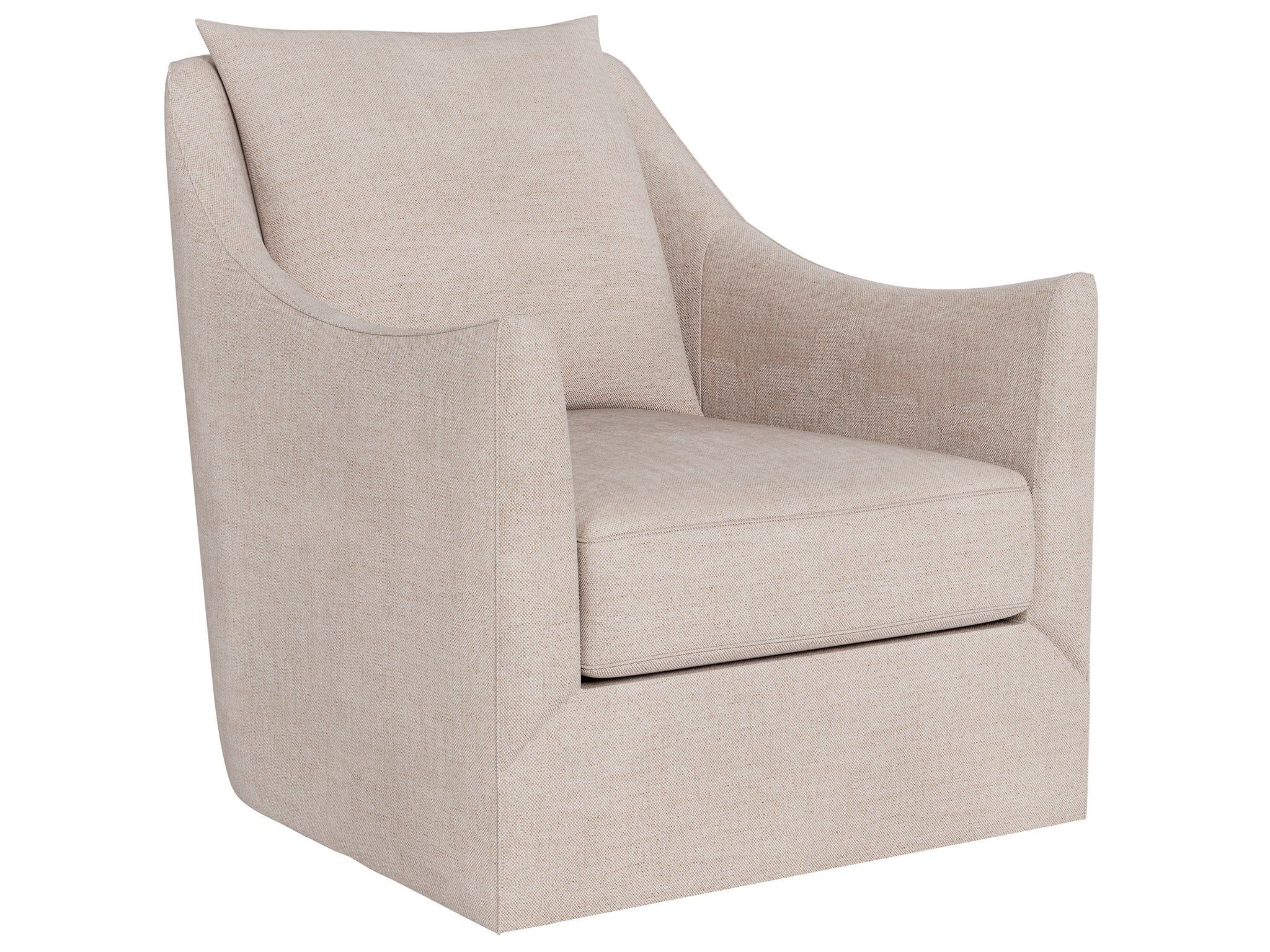 Portia - Swivel Chair, Special Order - Beige