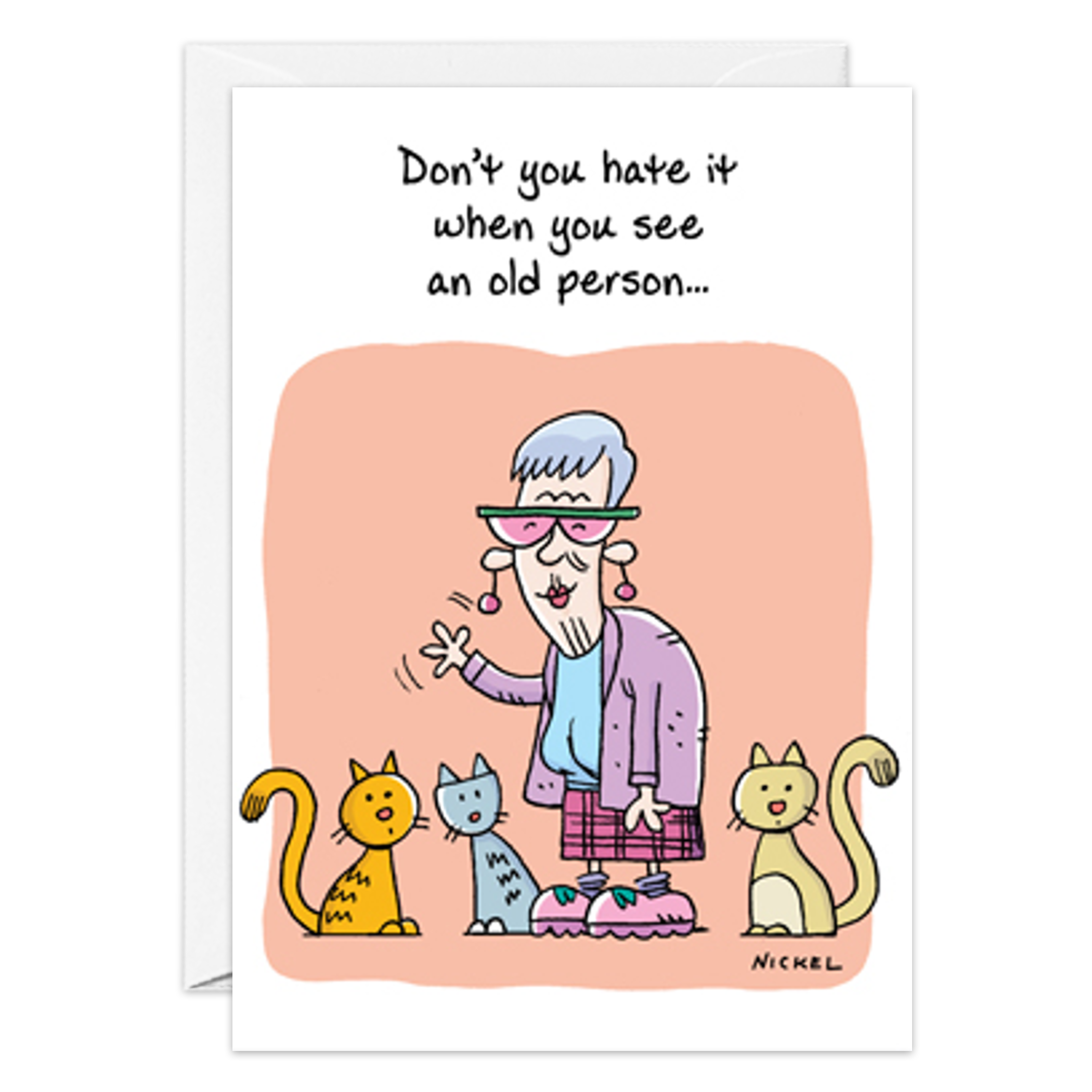 Old Person Birthday Card - 9179