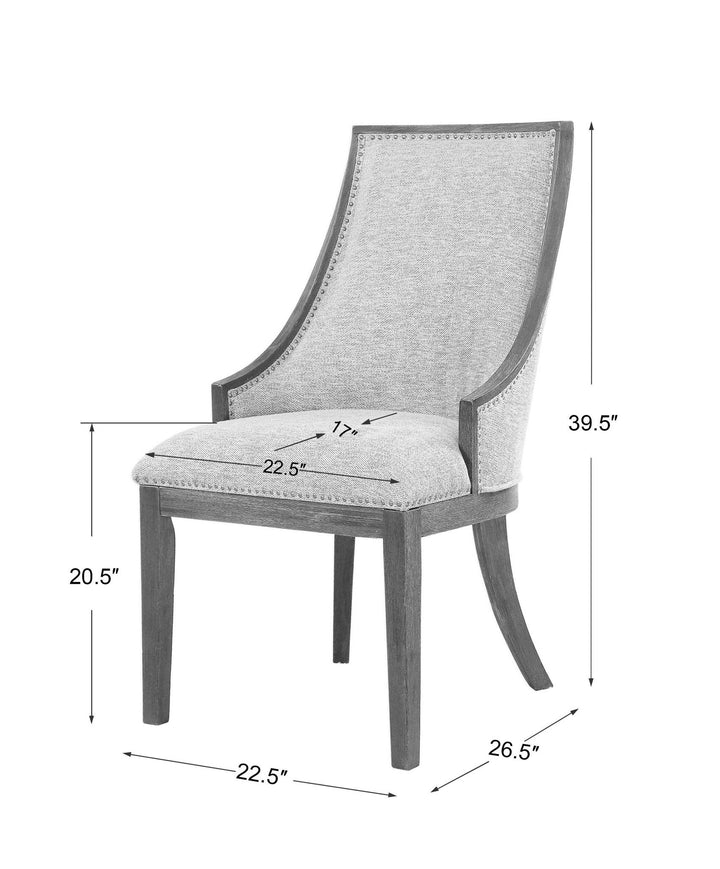 Janis - Accent Chair - Ebony