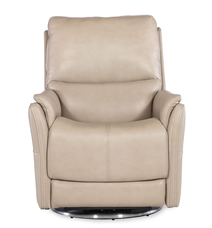 Soiree - Zero Gravity Swivel With Power Headrest and Lumbar - Beige