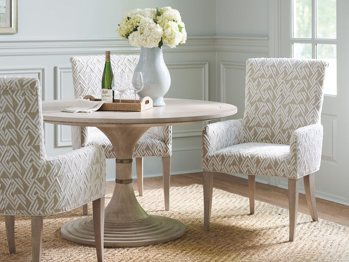 Malibu - Topanga Round Dining Table - Beige