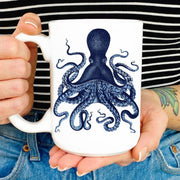 Watercolor Octopus 15 oz Mug