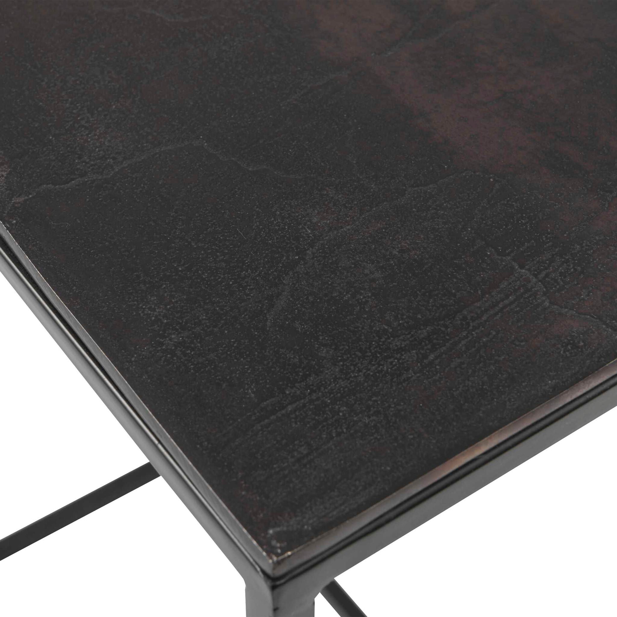 Coreene - Iron Nesting Tables (Set of 3)