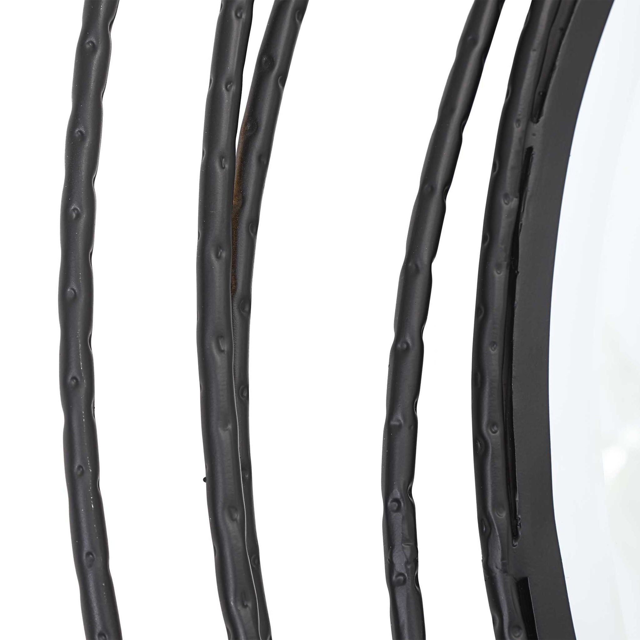 Whirlwind - Round Mirror