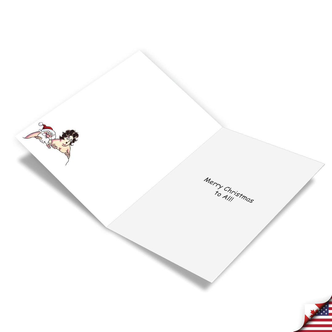 Christmas Greeting Card -Santa Affair
