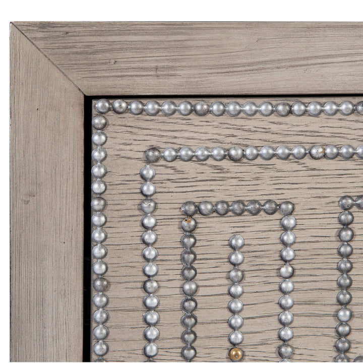 Devya - Accent Chest - Gray Oak