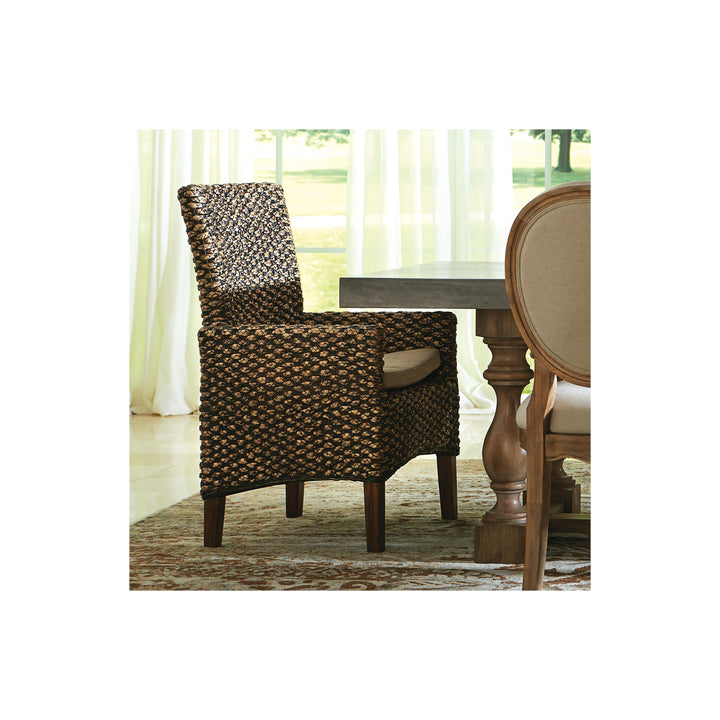 Mix-N-Match Chairs - Woven Arm Upholstered Chair (Set of 2) - Hazelnut