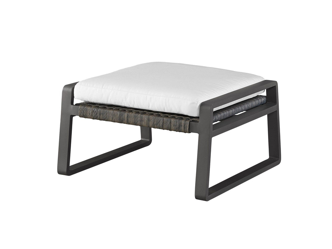 Coastal Living Outdoor / San Clemente - Ottoman - Black