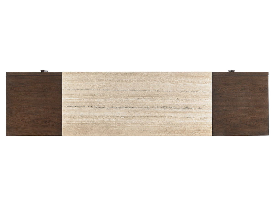 Laurel Canyon - Malibu Vista Media Console - Dark Brown