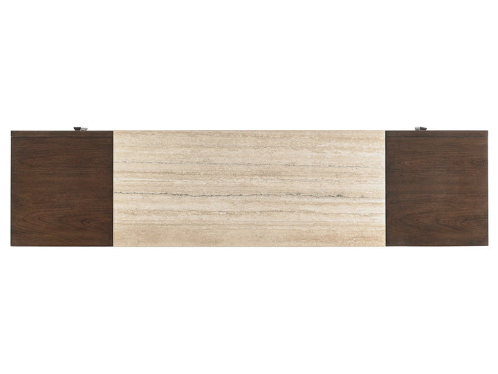 Laurel Canyon - Malibu Vista Media Console - Dark Brown