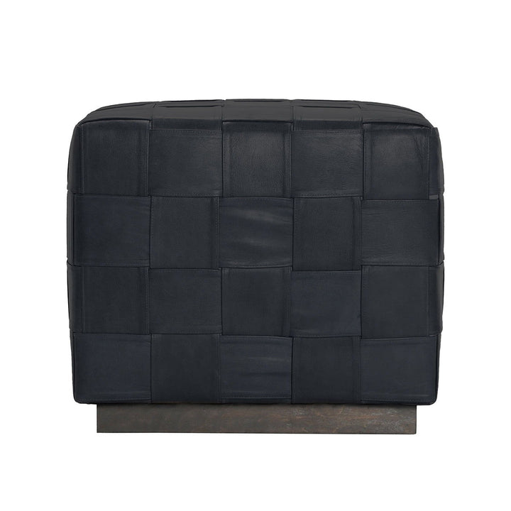 Weston - Ottoman, Mirage Leather