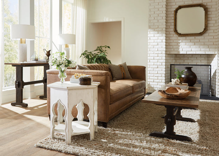 Americana - Trestle Console Table - Dark Brown