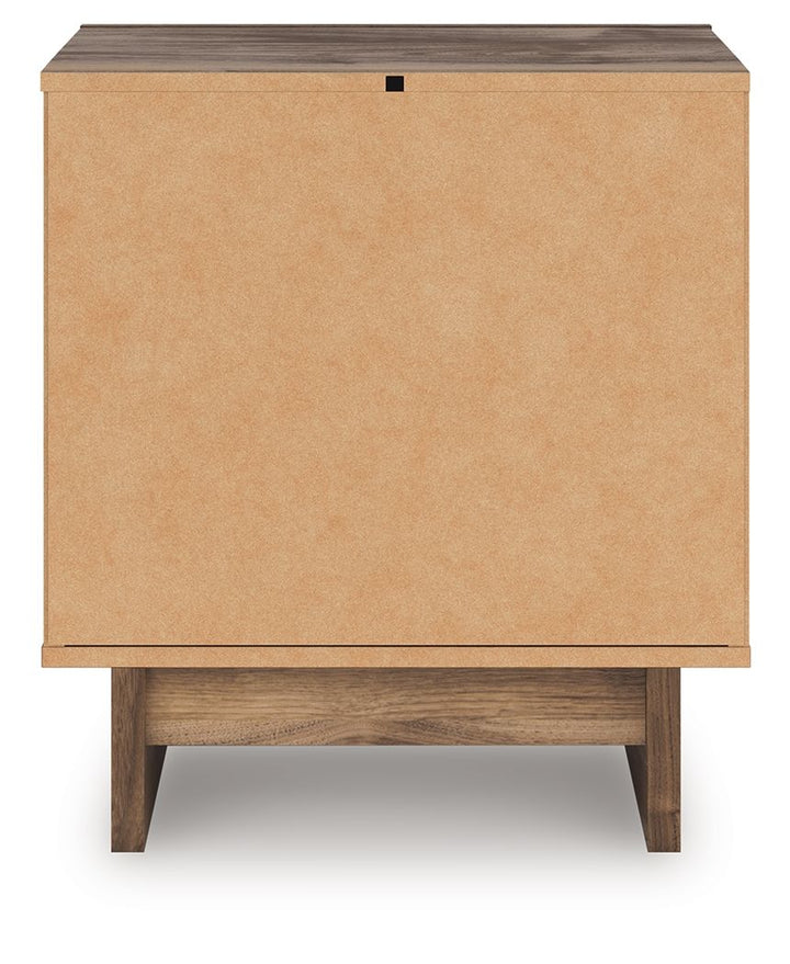 Chirason - Brown - Two Drawer Night Stand