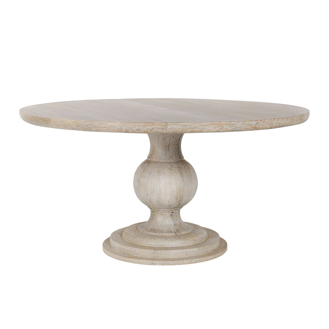 Hera - Mango Wood 60" Round Dining Table